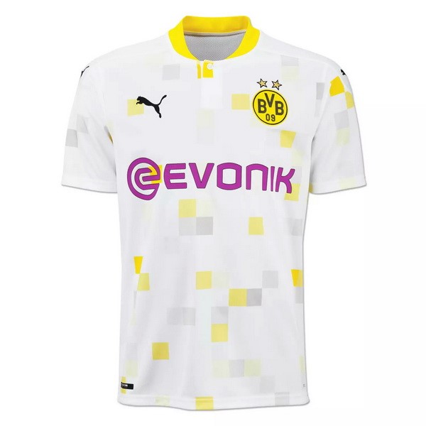 Tailandia Camiseta Borussia Dortmund Tercera equipo 2020-21 Blanco